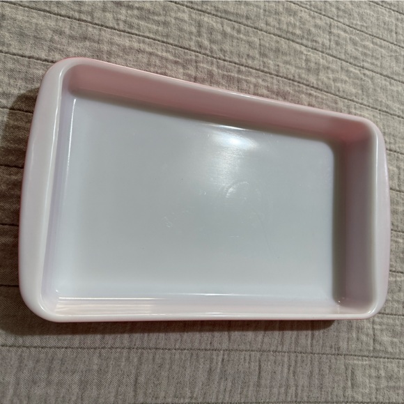 Vintage Pyrex Pink Flamingo #232 pan 7x 11 2 quart - Picture 2 of 9